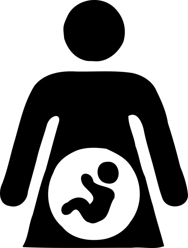 אישה בהריון מתקדם